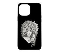 Carcasa para iPhone 13 Pro MAX Diseño de Mujer Mística con Serpientes Medusa