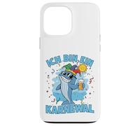 Carcasa para iPhone 13 Pro MAX Diseño Divertido de Carnaval con Texto en alemán Ich Bin Ein Karneg