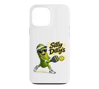 Carcasa para iPhone 13 Pro MAX Diseño Divertido del Jugador de Pickleball de Silly Dilly