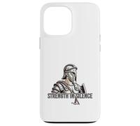Carcasa para iPhone 13 Pro MAX Diseño Espartano de Guerrero de Fuerza en Silencio