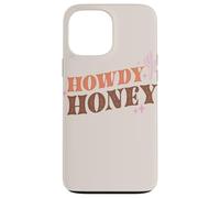 Carcasa para iPhone 13 Pro MAX Diseño gráfico Retro Western de Howdy Honey con diseño de Cactus