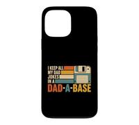 Carcasa para iPhone 13 Pro MAX Diseño I Keep All My Dad Jokes In A Dad-A-Base