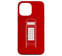 Carcasa para iPhone 13 Pro MAX Disfraz de Cabina de teléfono para Halloween, Reino Unido, Londres, Rojo británico
