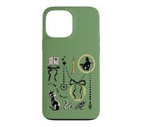 Carcasa para iPhone 13 Pro Max Disney Hocus Pocus Binx & Bows Coquette Collage Halloween