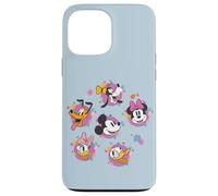 Carcasa para iPhone 13 Pro Max Disney Mickey & Friends Spring Easter Friendly Flower Faces