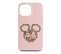 Carcasa para iPhone 13 Pro Max Disney Mickey & Minnie Cute Christmas Gingerbread Cookies