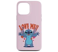 Carcasa para iPhone 13 Pro Max Disney Stitch "Love Me!" Funny Valentine's Day
