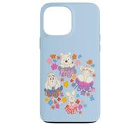 Carcasa para iPhone 13 Pro Max Disney Winnie the Pooh Spring Easter Friendly Flower Faces