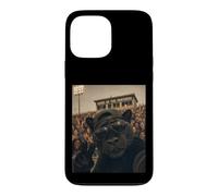 Carcasa para iPhone 13 Pro MAX Divertida Mascota de Panther Student para Selfies Vintage para el Día del Juego