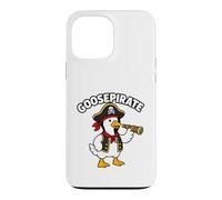 Carcasa para iPhone 13 Pro MAX Divertido diseño Infantil de Goose Pirate Goose