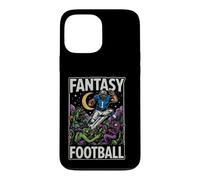 Carcasa para iPhone 13 Pro MAX Divertido Jugador de fútbol de fantasía vence a los Monstruos Diciendo