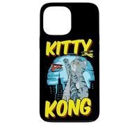 Carcasa para iPhone 13 Pro MAX Divertido Kitty Kong Peluche Monstruo Gatito Gato Atigrado