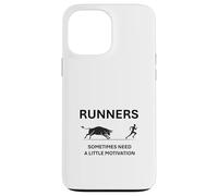 Carcasa para iPhone 13 Pro MAX Divertido Regalo de Runners Motivation Bull Chasing a Runner