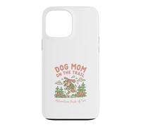 Carcasa para iPhone 13 Pro MAX Dog Mom on The Trail Adventure Pack de 2 Senderismo Dog Mom