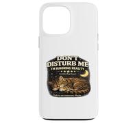 Carcasa para iPhone 13 Pro MAX Dont Disturb Me Ignoring Reality Cat Lovers Experto Divertido