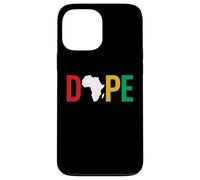 Carcasa para iPhone 13 Pro MAX Dope Africa Map Juneteenth Pan African Pride
