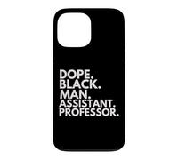 Carcasa para iPhone 13 Pro MAX Dope Black Man Profesor Asistente Orgullo Afroamericano