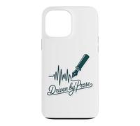 Carcasa para iPhone 13 Pro MAX Driven by Prose Pluma estilográfica Heartbeat Escritor Autor