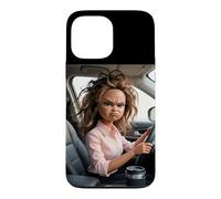Carcasa para iPhone 13 Pro MAX Driving To Work Meme Funny