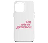 Carcasa para iPhone 13 Pro MAX Du wirst gesehen - Positive Affirmations