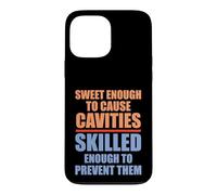 Carcasa para iPhone 13 Pro MAX Dulce Dental para causar Caries Habilidad para prevenir Dentista
