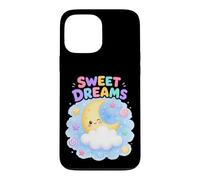 Carcasa para iPhone 13 Pro MAX Dulces Sueños Lindos Pastel Luna Nube Noche Cielo Caramelos