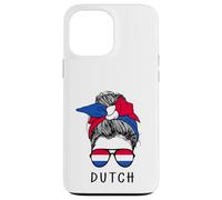 Carcasa para iPhone 13 Pro MAX Dutch Girl Dutch Heritage Netherlands Flag