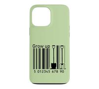 Carcasa para iPhone 13 Pro MAX EAN Code - Pala ecológica para jardinería, Color Negro