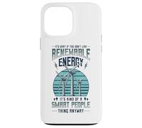 Carcasa para iPhone 13 Pro MAX Ecologista de turbinas eólicas de energía renovable