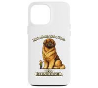 Carcasa para iPhone 13 Pro MAX El Divertido Perro Gigante de Leonberger no es un Oso ni un león