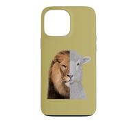 Carcasa para iPhone 13 Pro MAX El león y el Cordero
