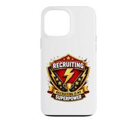 Carcasa para iPhone 13 Pro MAX El reclutamiento de Agentes de Personal es mi superpoderoso reclutador Divertido