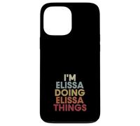 Carcasa para iPhone 13 Pro MAX Elissa Name Elissa Personalized Name First Given