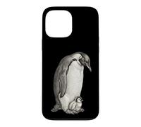 Carcasa para iPhone 13 Pro MAX Emperor Penguins and Chick Vintage Art