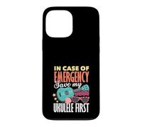 Carcasa para iPhone 13 Pro MAX En Caso de Emergencia Guardar mi Ukelele Primer músico
