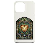 Carcasa para iPhone 13 Pro MAX Enfermera pediátrica Pequeños Pacientes Grandes Milagros Vidrieras