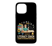 Carcasa para iPhone 13 Pro MAX Entrenador de Alfabetización Lectura Liderando Lectura Revolución F