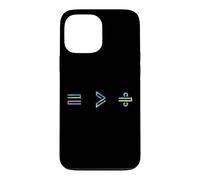 Carcasa para iPhone 13 Pro MAX Equality is Greater Than Division Math Symbol Social Justice