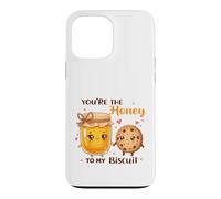 Carcasa para iPhone 13 Pro MAX Eres la Miel de mi Pareja Dulce Galleta