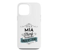 Carcasa para iPhone 13 Pro MAX Es una Cosa de MIA Que no entenderías el Nombre Divertido de MIA