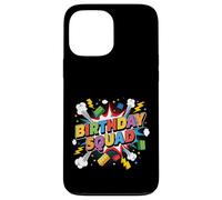 Carcasa para iPhone 13 Pro MAX Escuadrón de cumpleaños Familia Cumpleaños Constructor de Ladrillos a Juego