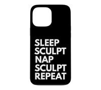 Carcasa para iPhone 13 Pro MAX Escultor de Esculpir la Siesta del sueño Escultor de repetición