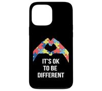 Carcasa para iPhone 13 Pro MAX Está Bien ser Diferente Aceptación del Mes de concienciación sobre el Autismo