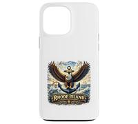 Carcasa para iPhone 13 Pro MAX Estado del Patrimonio Marítimo de Rhode Island Eagle