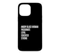 Carcasa para iPhone 13 Pro MAX Estereotipos de Mujer Negra Enojada