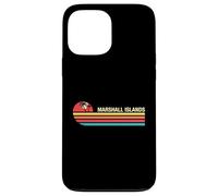 Carcasa para iPhone 13 Pro MAX Estilo Vintage Colorido de Las Islas Marshall
