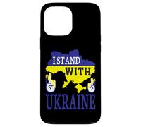 Carcasa para iPhone 13 Pro MAX Estoy con Ucrania - Love Stop War - Ucrania Mapa