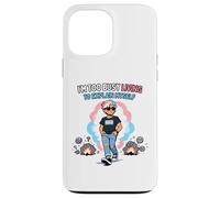 Carcasa para iPhone 13 Pro MAX Estoy Demasiado Ocupado VIVIENDO para Explicar EL Orgullo Trans