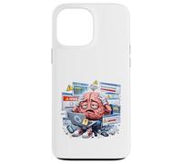 Carcasa para iPhone 13 Pro MAX Estrés del Programador de Errores cerebrales Divertidos