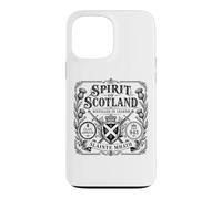 Carcasa para iPhone 13 Pro MAX Etiqueta Spirit of Scotland Claymores Slàinte Mhath para Luces